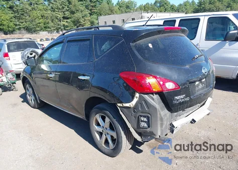 2009 Nissan Murano S z USA, uszkodzony, nr VIN JN8AZ18W19W145460